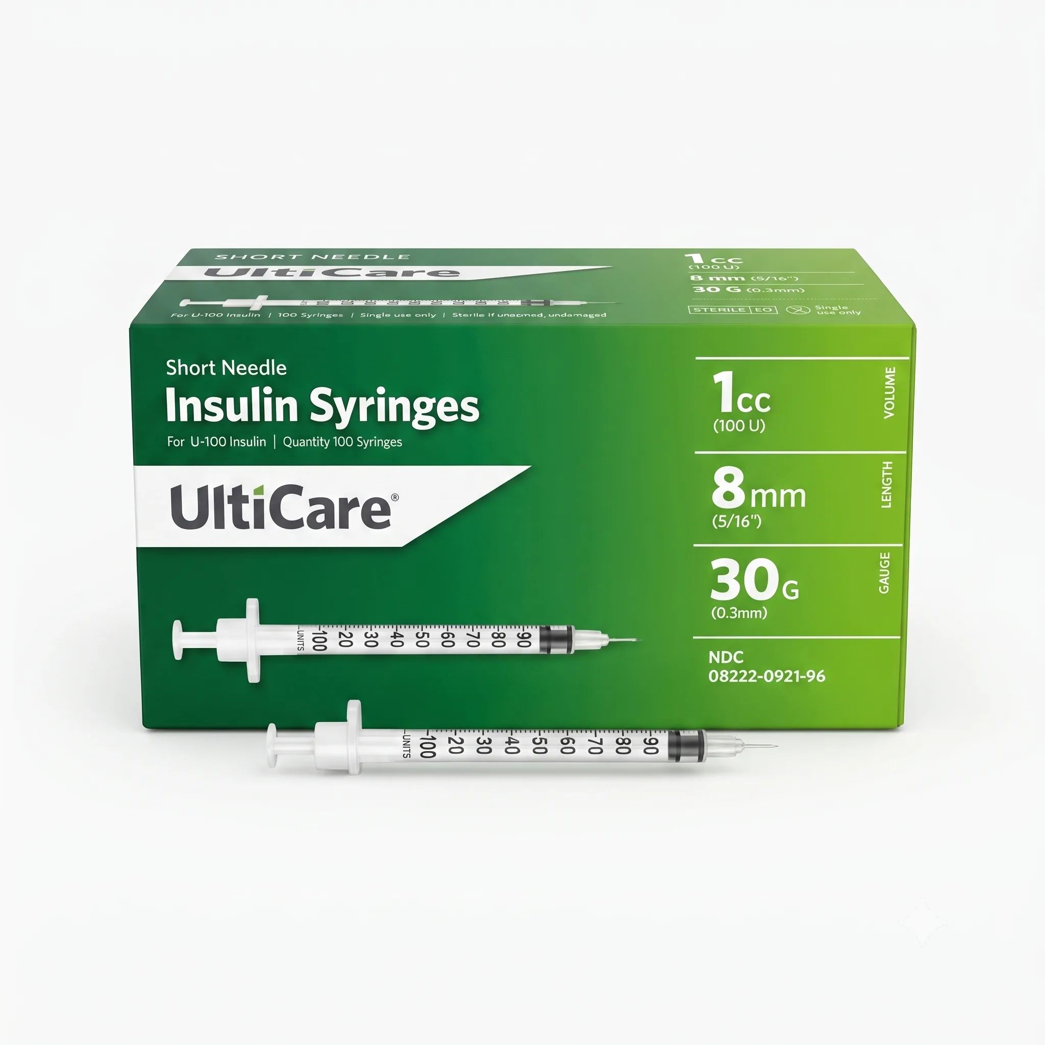 Peptide Syringes 1 pack of 10 counts
